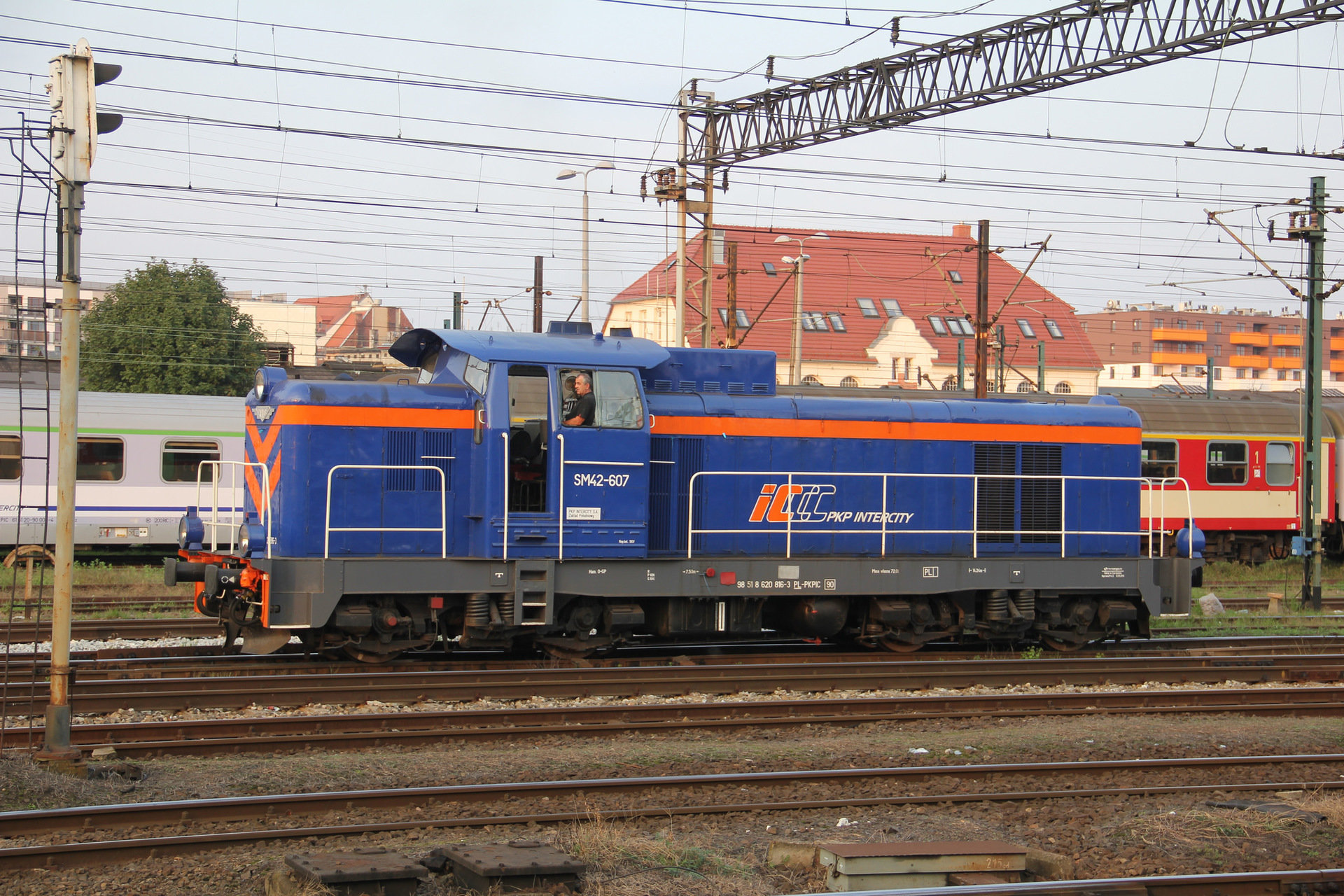 PKP IC SM42 607 Wroclaw Glowny Trainspo