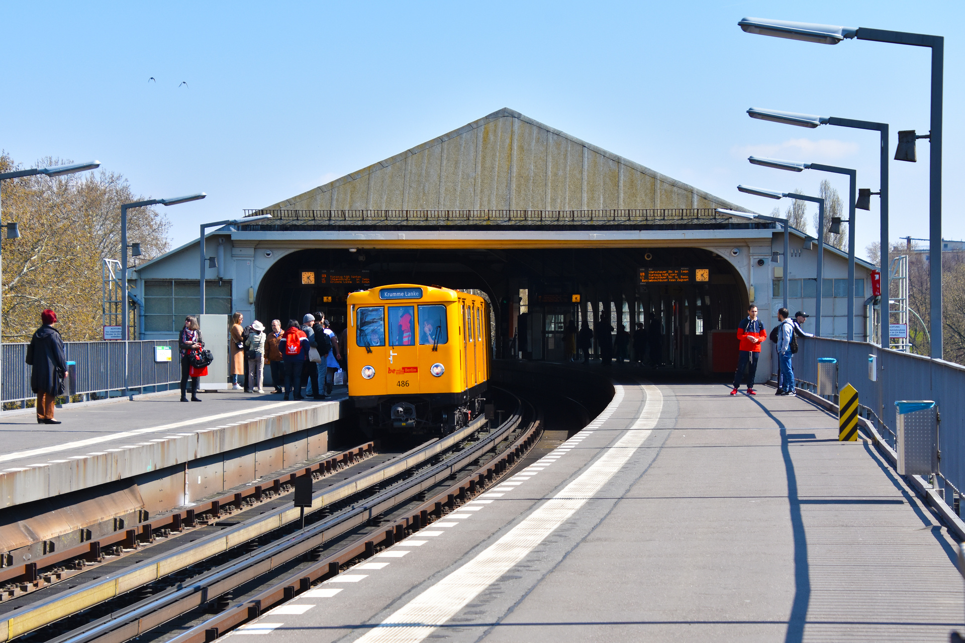 BVG A3E 486 Hallesches Tor Berlin Trainspo