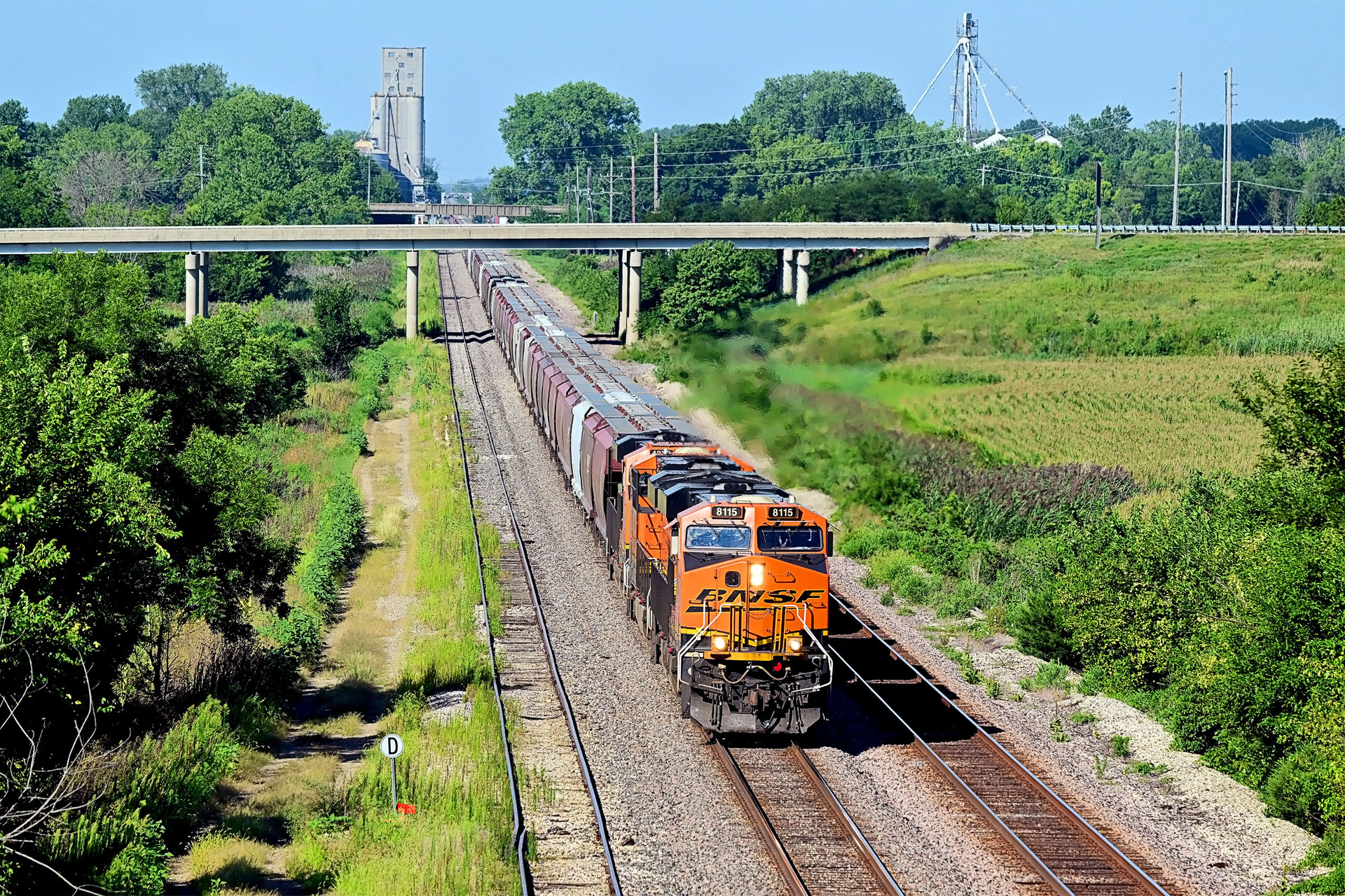 Bnsf Es C Carrollton Mo Trainspo