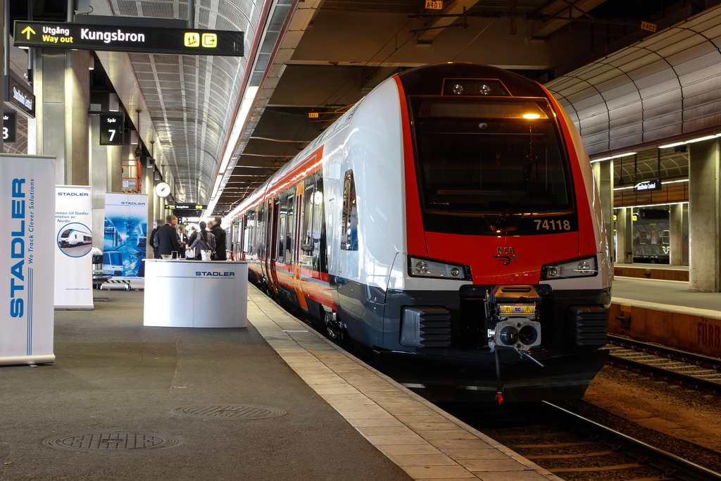 NSB BM74 74118 / Stockholm — Trainspo