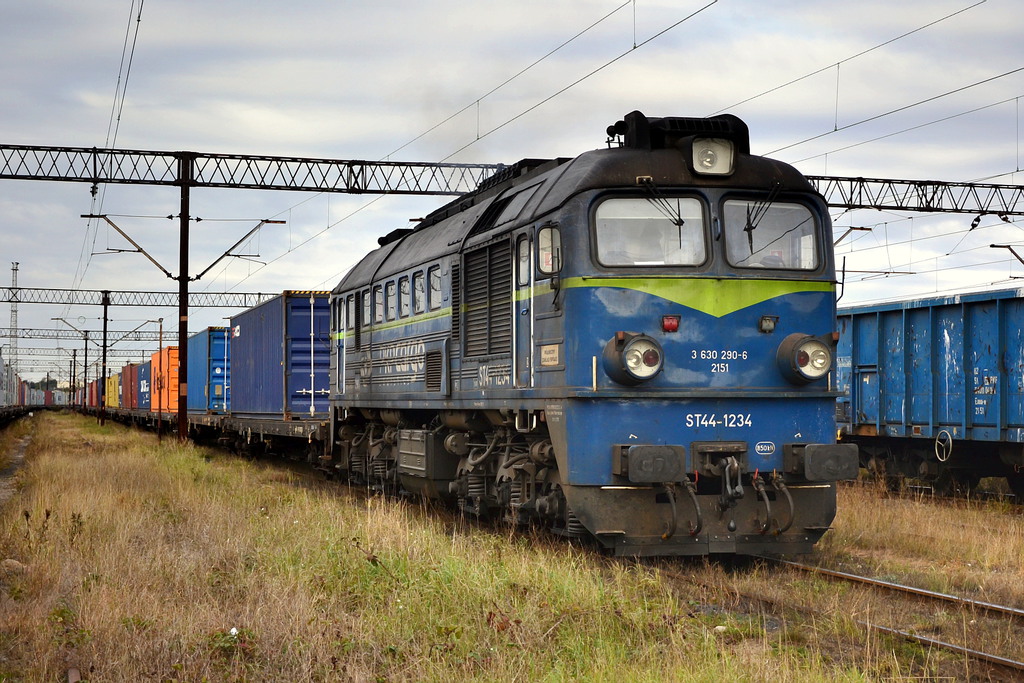 PKP Cargo ST44 1234 / Port Polnochny — Trainspo