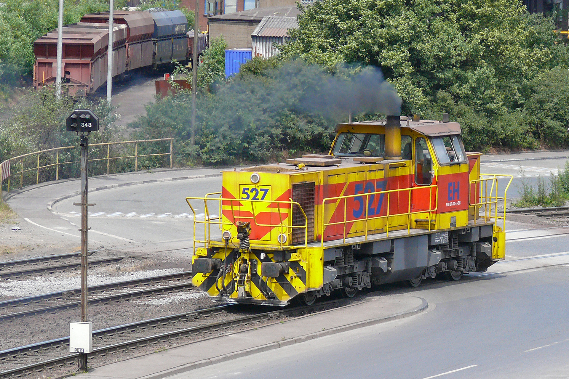 EH/TKSE G1205 527 / Duisburg, North Rhine-Westphalia — Trainspo