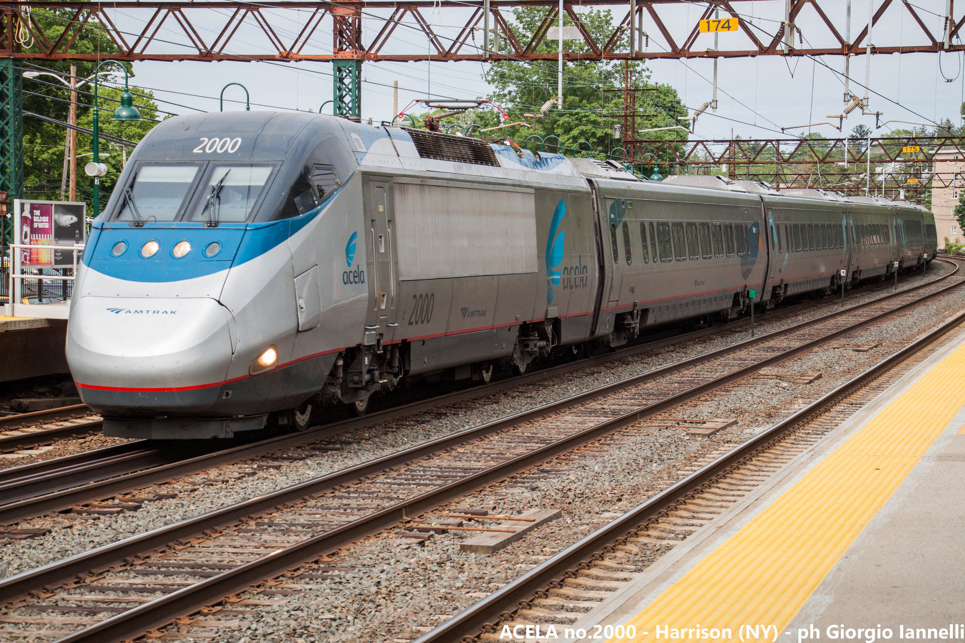 AMTK Acela 2000 / Harrison NY (MNRR), NY — Trainspo