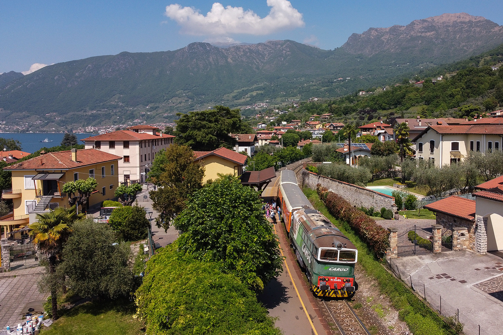 Trenord DE520 016 / Sulzano, Lombardy — Trainspo