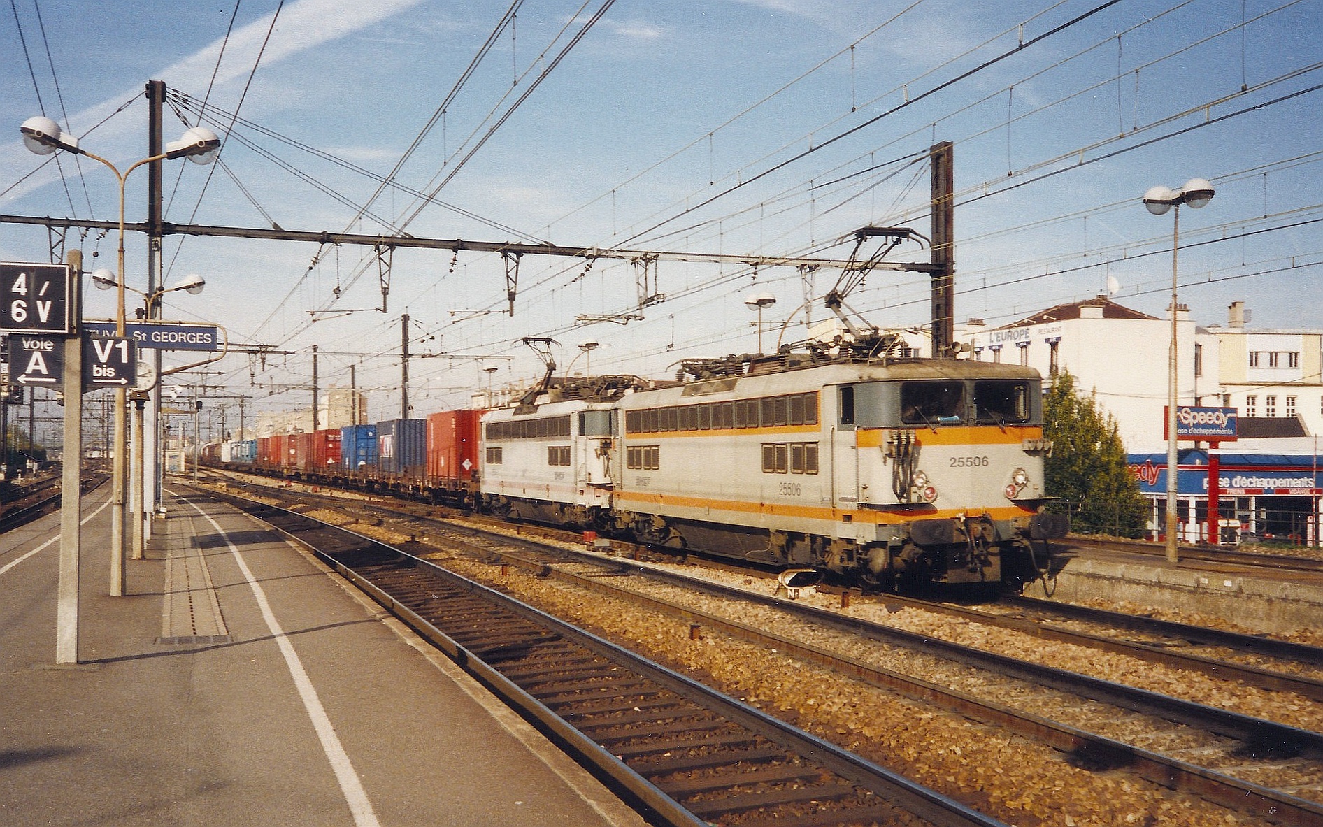 SNCF BB 25500 25506 / Villeneuve-Saint-Georges — Trainspo