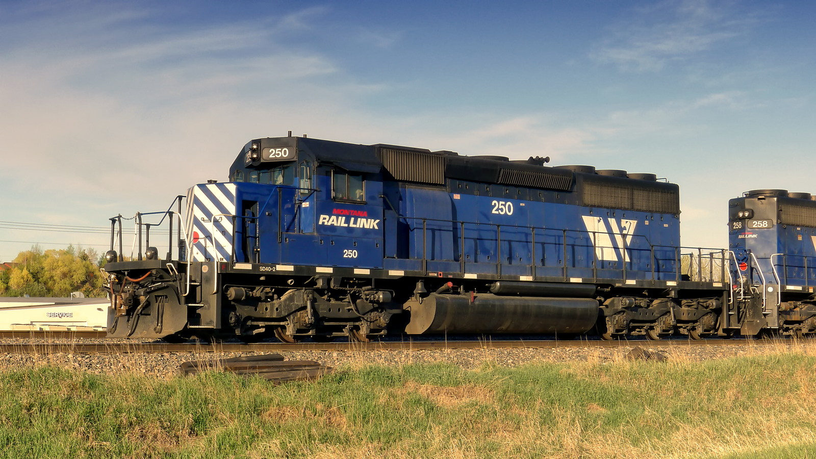 MRL SD40-2 250 / Bozeman, MT — Trainspo