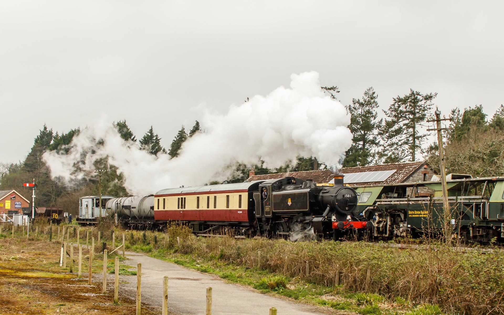 GWR 1500 1501 / Staverton — Trainspo