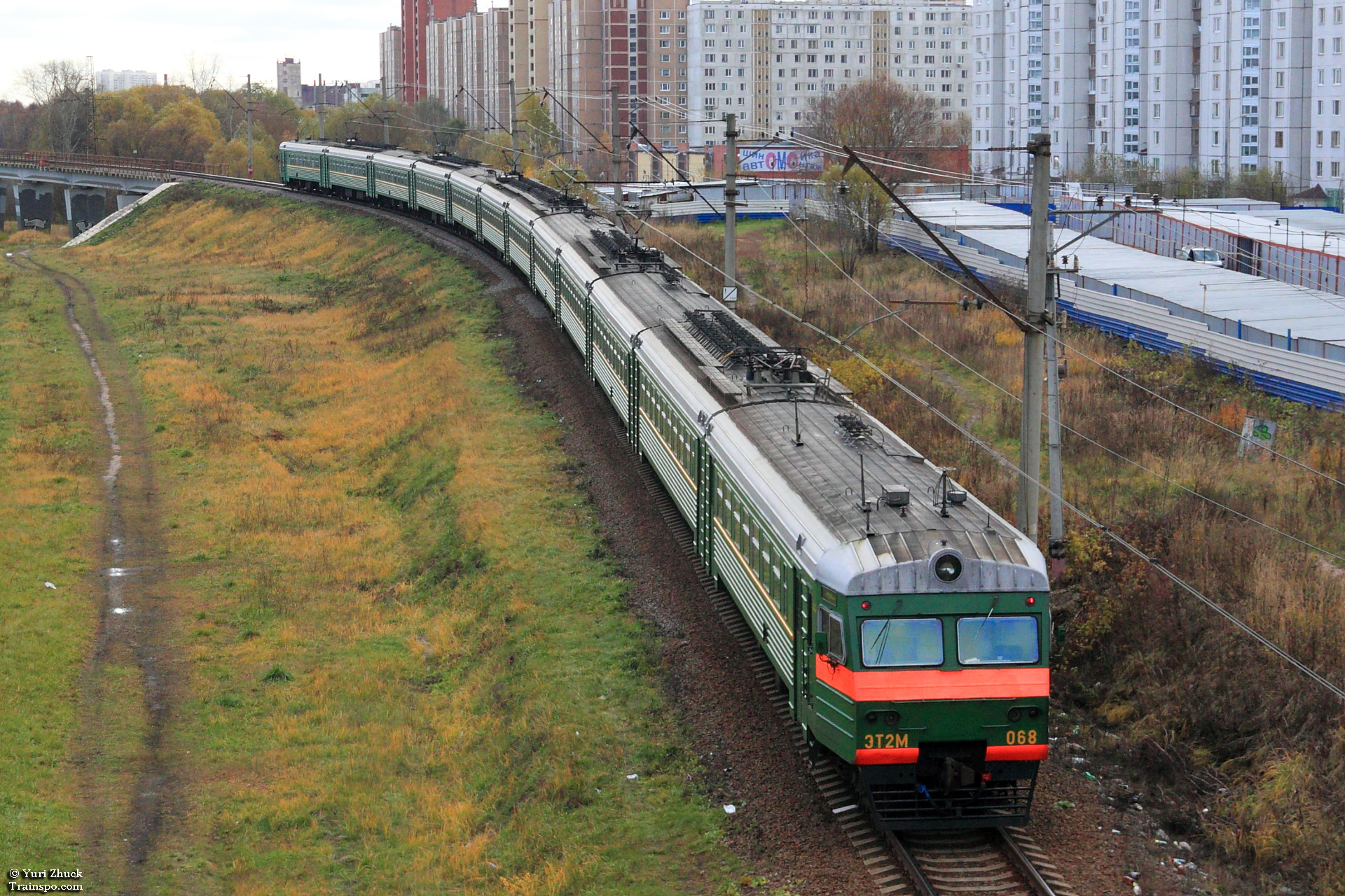 Rzd Et2m 068 Stantsiya Petrovsko Razumovskoye — Trainspo