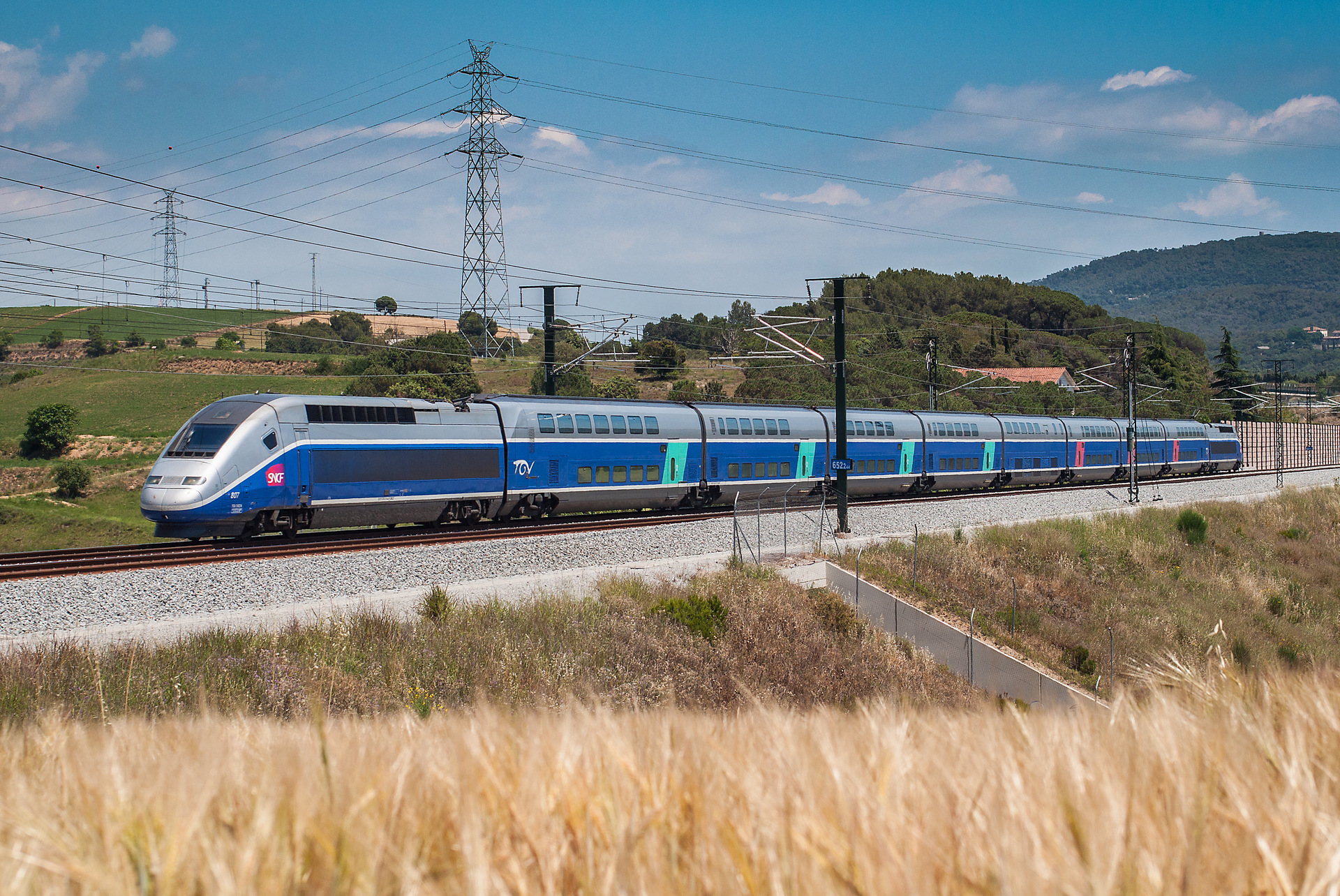 поезд tgv франция