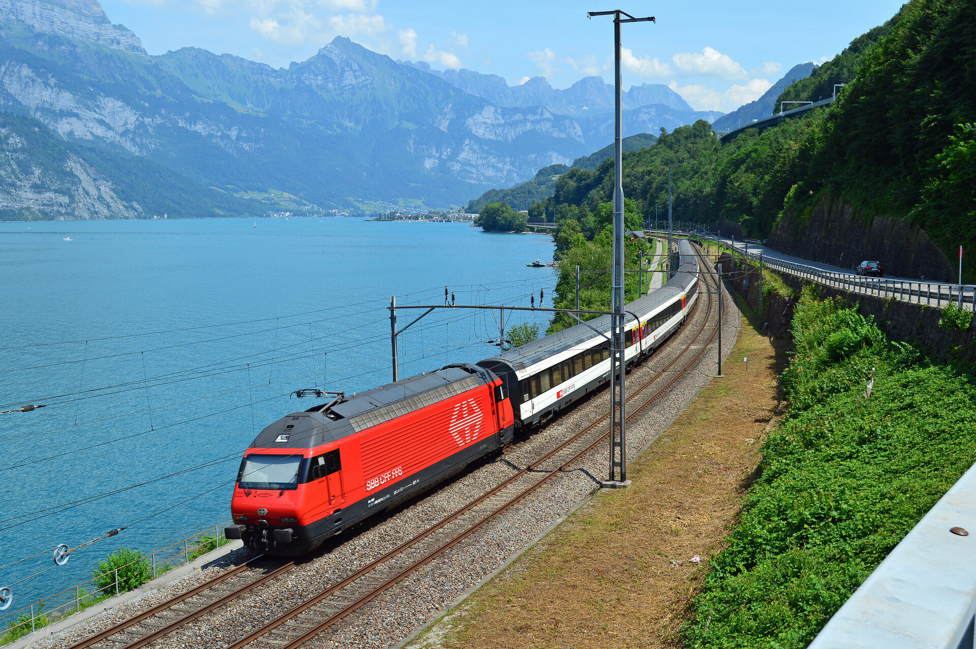 SBB Re 460 007 / Quarten — Trainspo