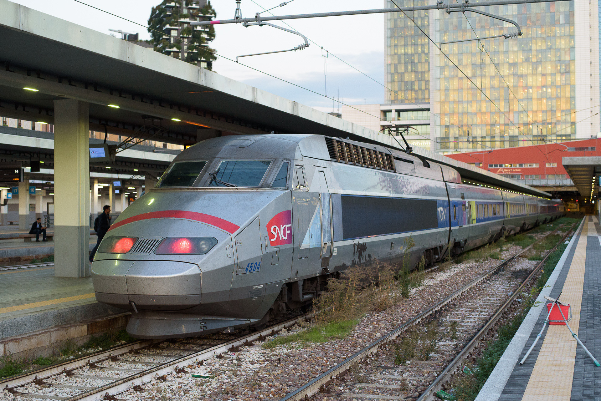 SNCF TGV-R 4504 / Milano Porta Garibaldi — Trainspo