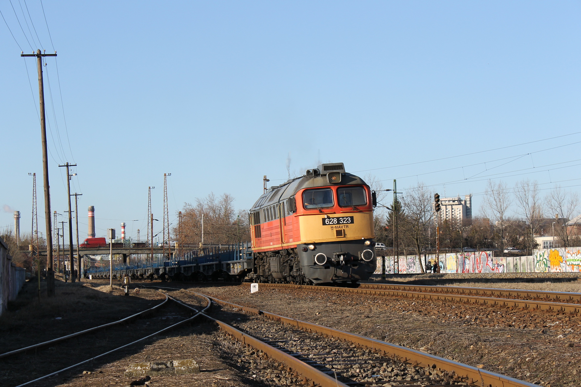 MÁV 628 323 / Debrecen Vasutallomas — Trainspo