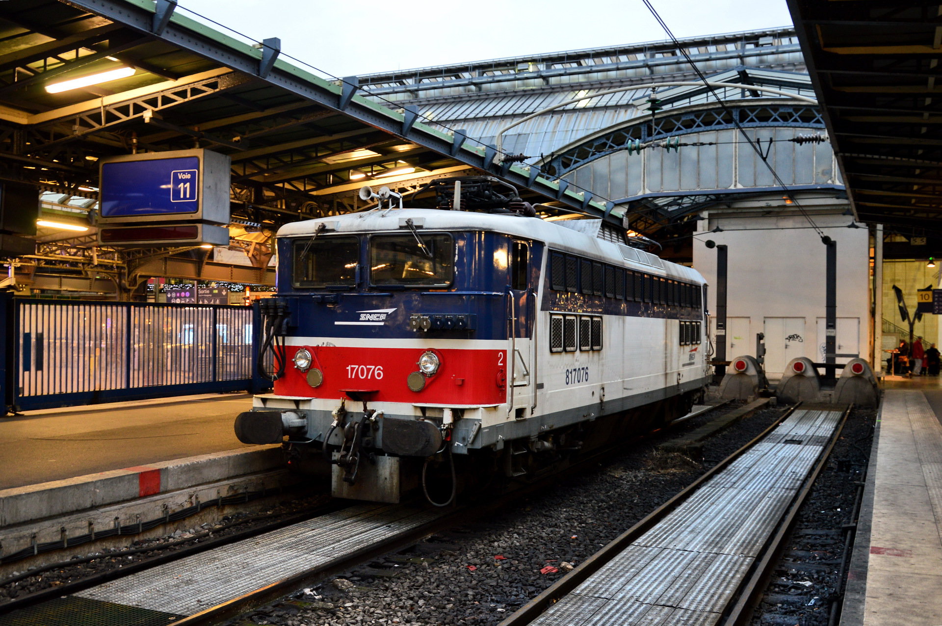 SNCF BB 17000 17016 / Gare De Paris-Est — Trainspo