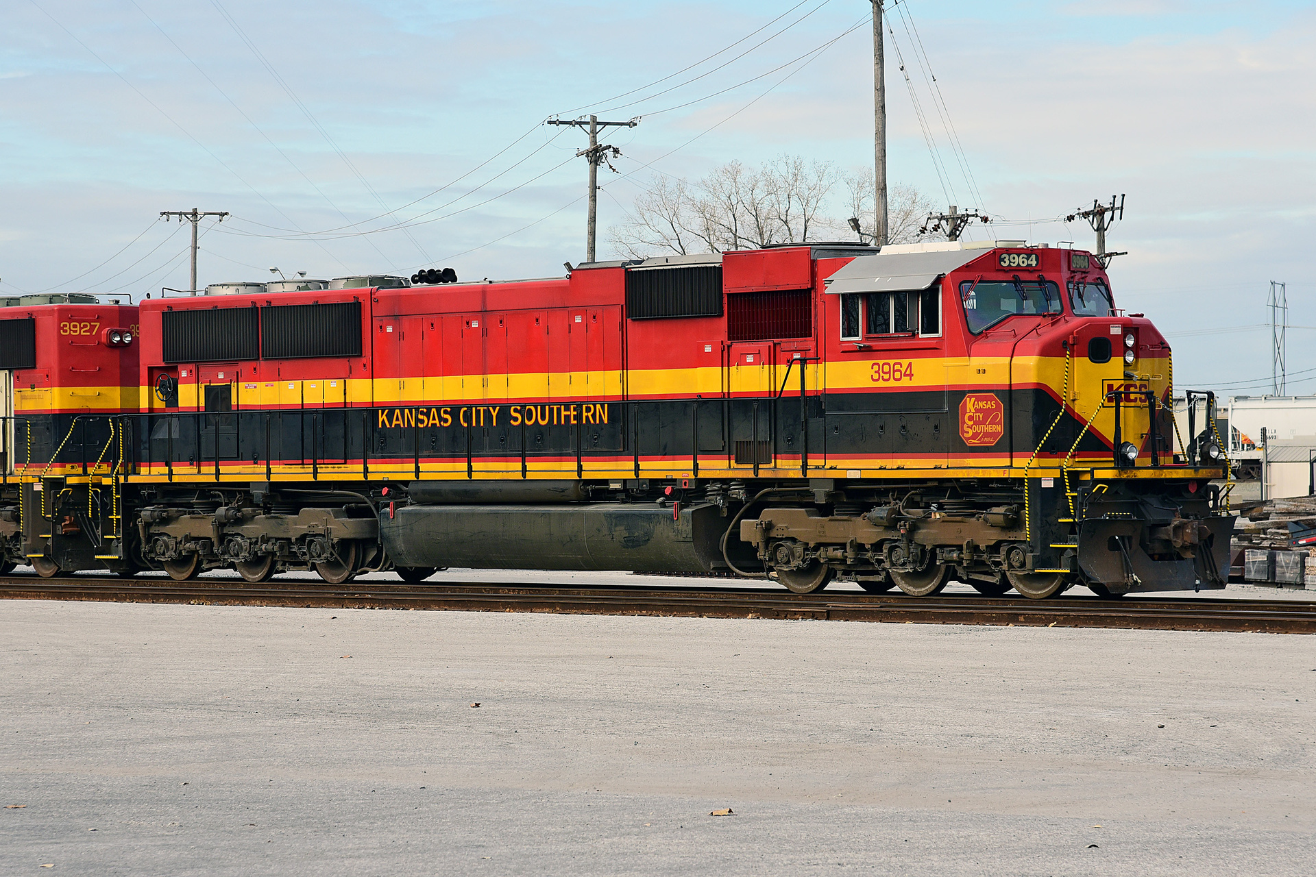 KCS SD70MACe 3964 / Kansas City, MO — Trainspo