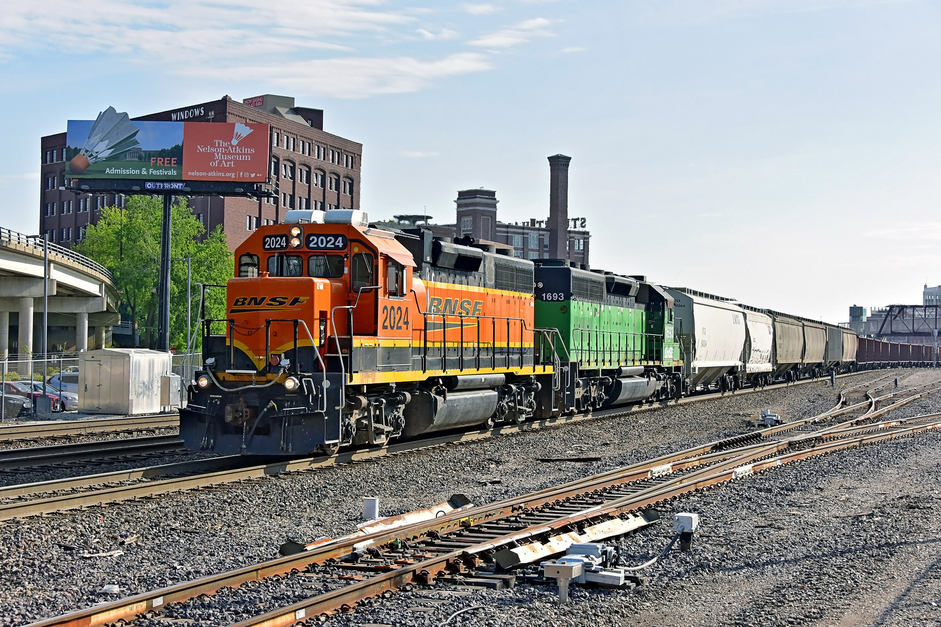 BNSF GP382 2024 / Kansas City, MO — Trainspo