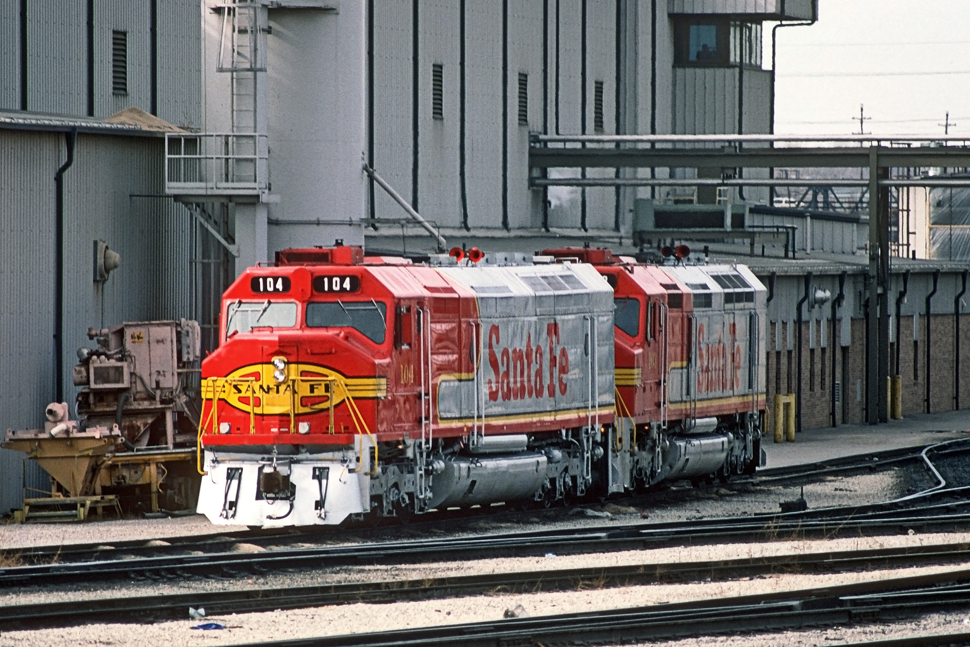 ATSF FP45 104 / Kansas City, KS — Trainspo