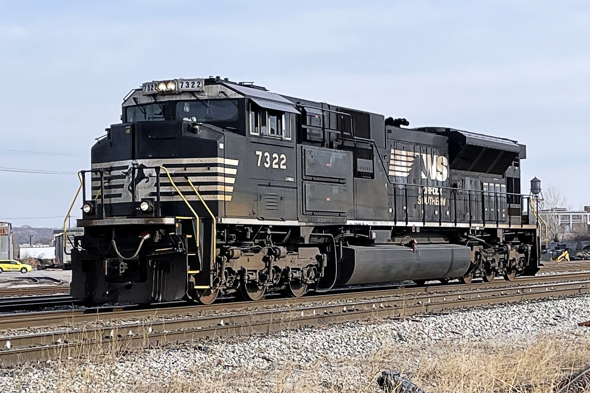 Ns Sd70acu 7322 North Kansas City Mo — Trainspo