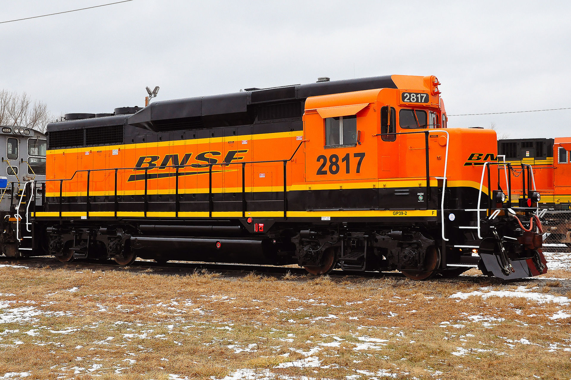 BNSF GP39-2 2817 / Kansas City, MO — Trainspo