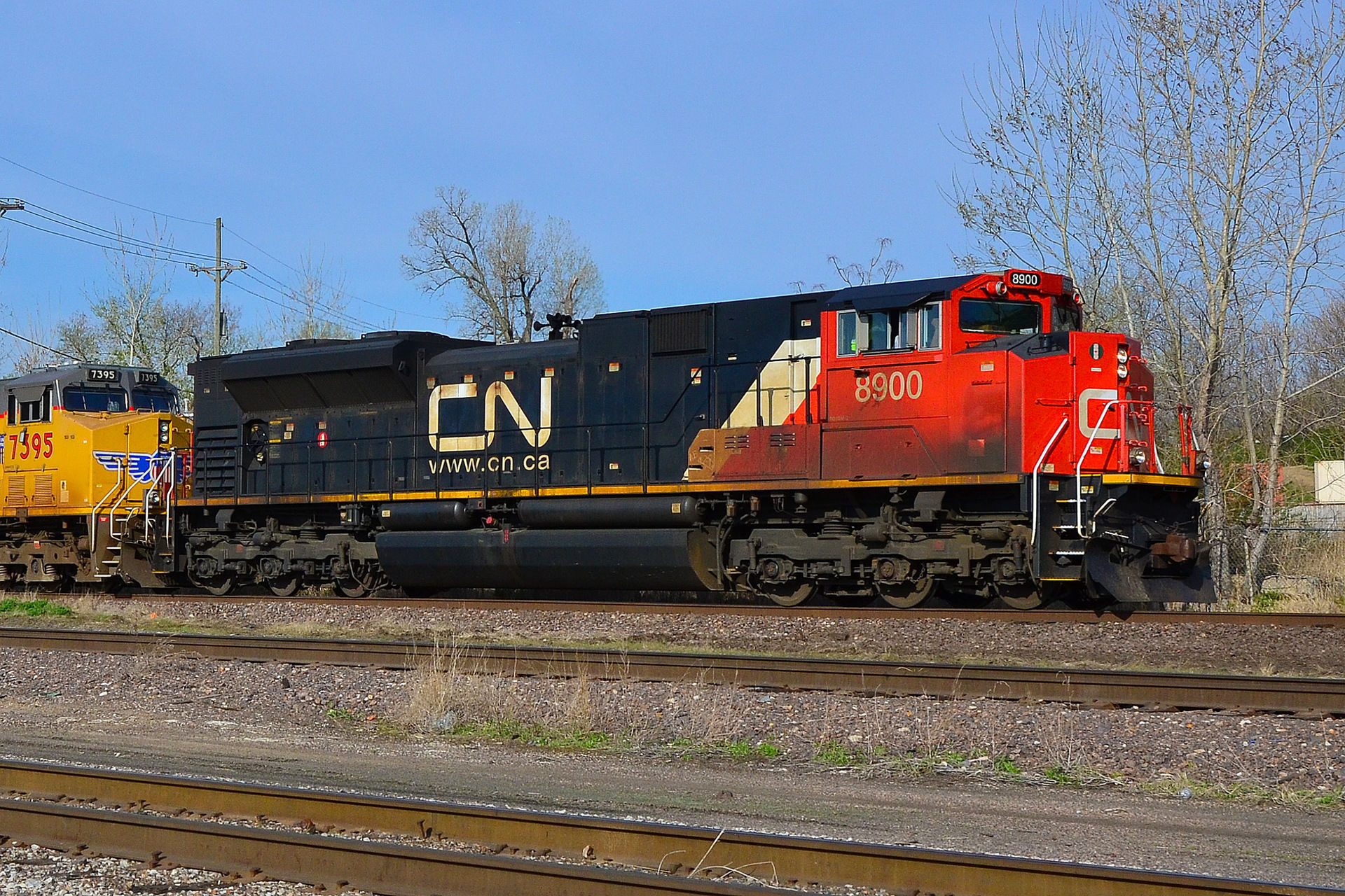 Cn Sd70m-2 8900   Kansas City, Ks — Trainspo