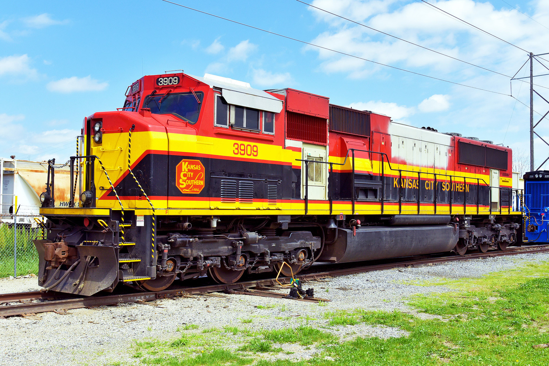 KCS SD70MACe 3909 / Kansas City, MO — Trainspo